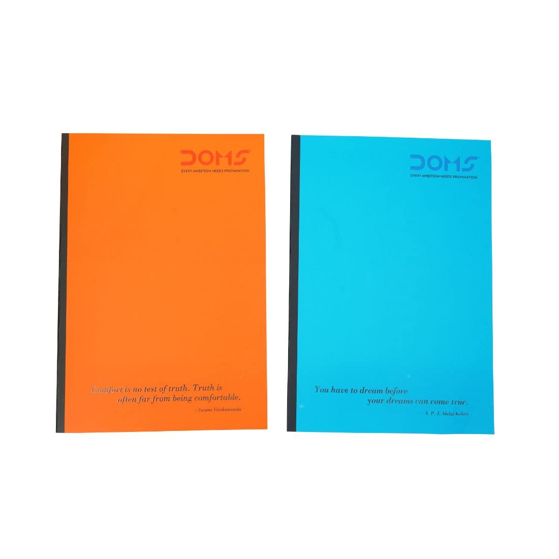 Doms Neon Series Soft Bound Notebook | Single Line, 100 Pages | 29.7 x 21 CM | Ideal for School, Home & Office | Pack Of 3 | Color & Design May Vary