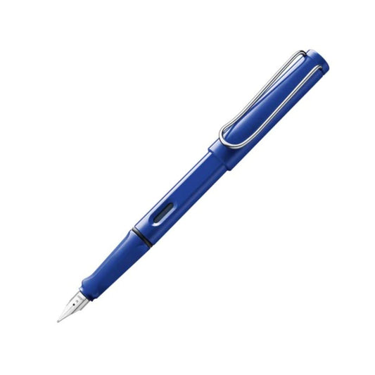 Lamy safari Fine Nib Fountain Pen with Converter Z28 - Blue Ink, Pack Of 1
