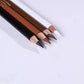 Ondesk Artics Artists' Fine Art Charcoal Drawing Medium Pencil Combo|2Black, 2White, 2Light Brown & 2Dark Brown|For Artists', Professionals & Students|Ideal For Drawing, Sketching & Shading|Pack of 8