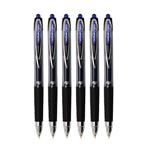 Uniball Signo Umn207 Gel Pen - Blue Ink