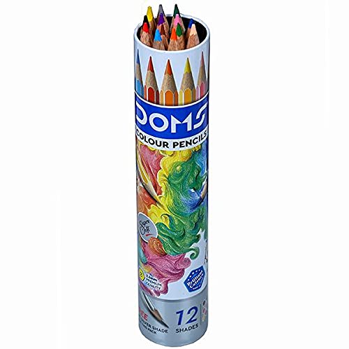 DOMS Sketching Smart Kit Mega Gift Pack | Sketching Set for Kids | Best for School, College & Office | Sketching Pencil Set, Colour Pencils, Sketch Pad, DOMS Brush Pen | DOMS Stationery