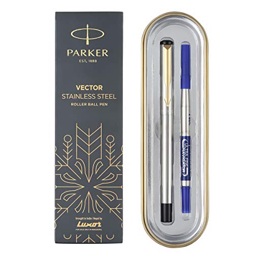 Parker Fn Vector Ball Pen Gold Trim