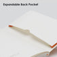 Mypaperclip Executive Series Notebook, Large (165 X 241 Mm, 6.5 X 9.5 In.) Ruled, Esx192L-R Orange