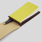 Mypaperclip Flippy Journal, Classic Edition, Pocket Size Made Of Italian Vegan Leather - Flippy_Nano-Brown