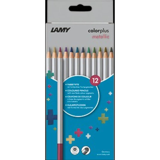 Lamy Colorplus Metalic Colouring Pencils - Pack of 12 Shades