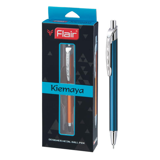 Flair Kiemaya Ball Pen Box Pack - Blue Ink