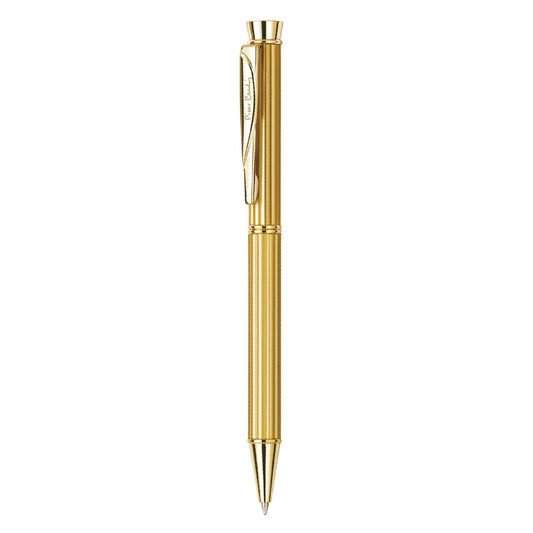 Pierre Cardin Royale Satin Gold Ball Pen - Blue, Pack Of 1