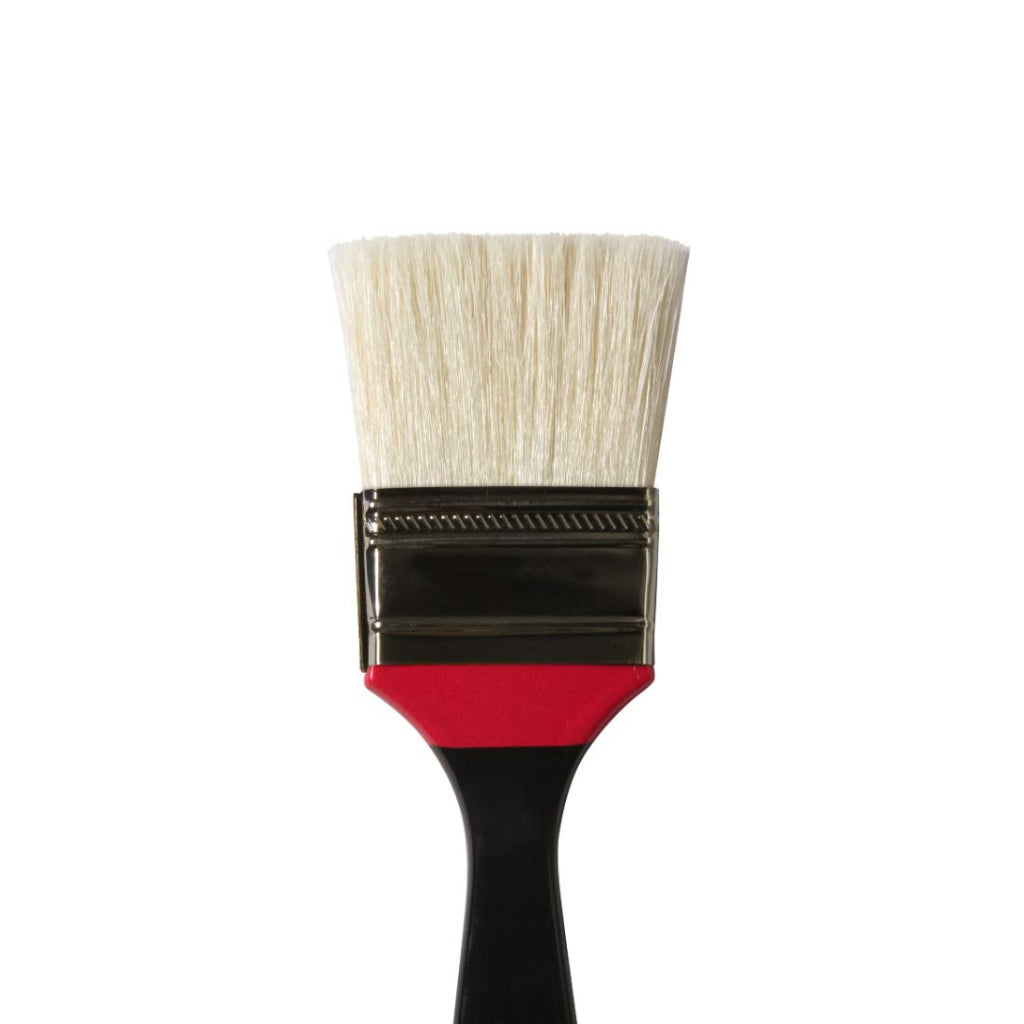 Daler-Rowney Georgian Long Handle Natural Hair Skyflow G278 Oil Color Brush (2 Inches)