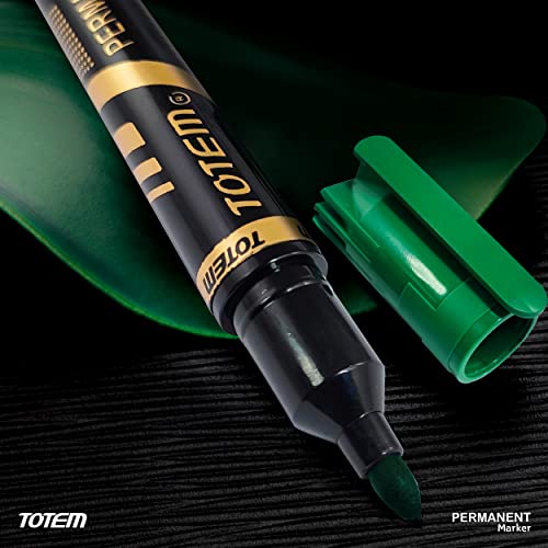 TOTEM Permanent Marker | 10 Pcs Green Ink