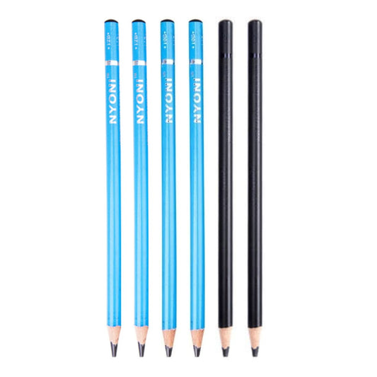 Ondesk Artics Artists' Drawing & Sketching Graphite Pencils Grade Combo Pack 2 Each Of 10B, 12B & 14B| Perfect For Artists', Professionals & Students| Ideal For Drawing, Sketching & Shading| Pack of 6