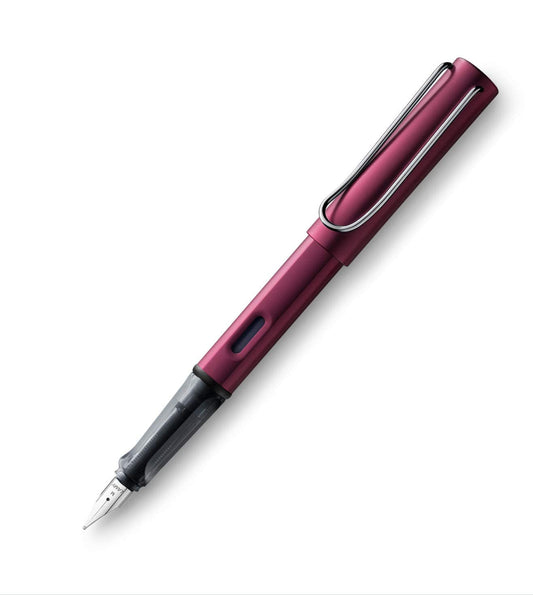 Lamy AL-star Fine Nib Fountain Pen with Converter Z28 - Black Ink, Pack Of 1