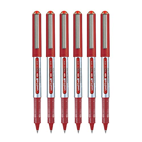 Uniball Eye Ub150 Roller Ball Pen - Red Ink
