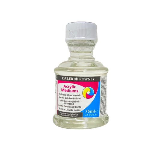 Daler-Rowney Acrylic Soluble Gloss Varnish (75Ml)