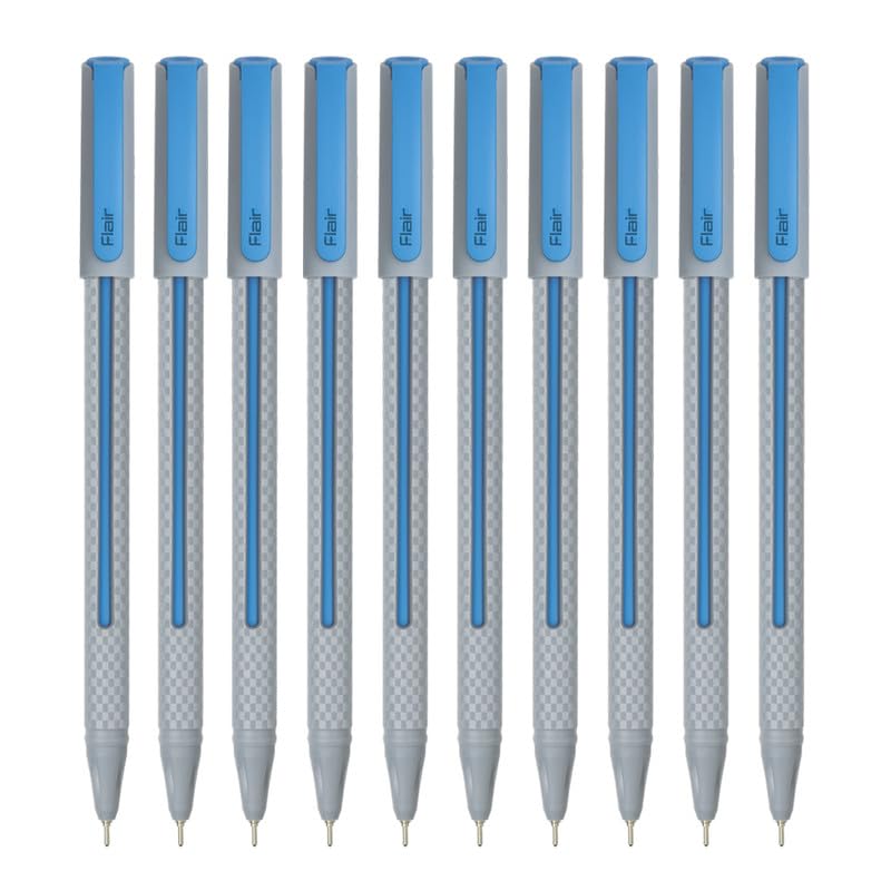 Flair Yolo 0.6mm Ball Pen Wallet Pack - Blue Ink