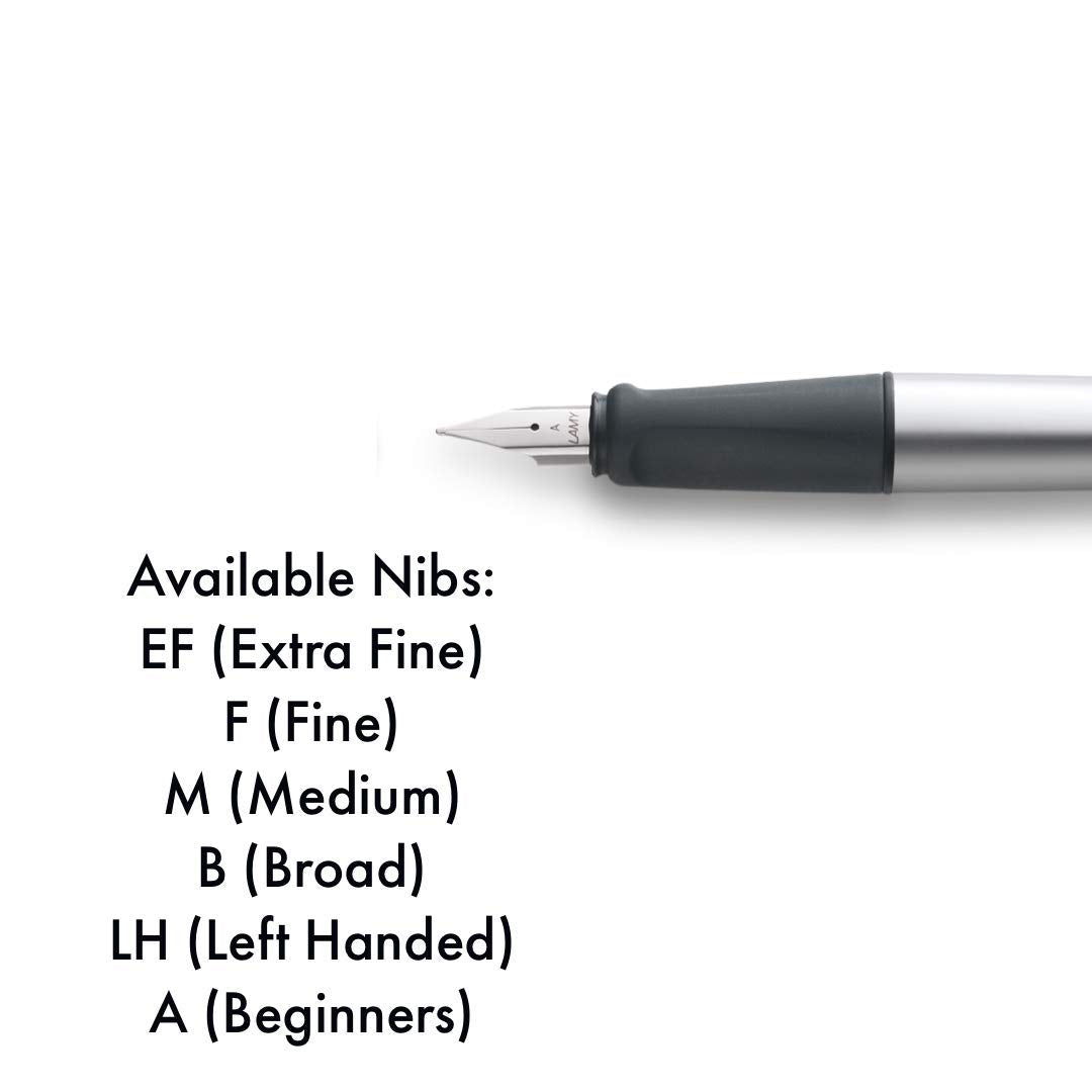 Lamy Nexx M Medium Nib Fountain Pen with Converter Z28 - Blue Ink, Pack Of 1