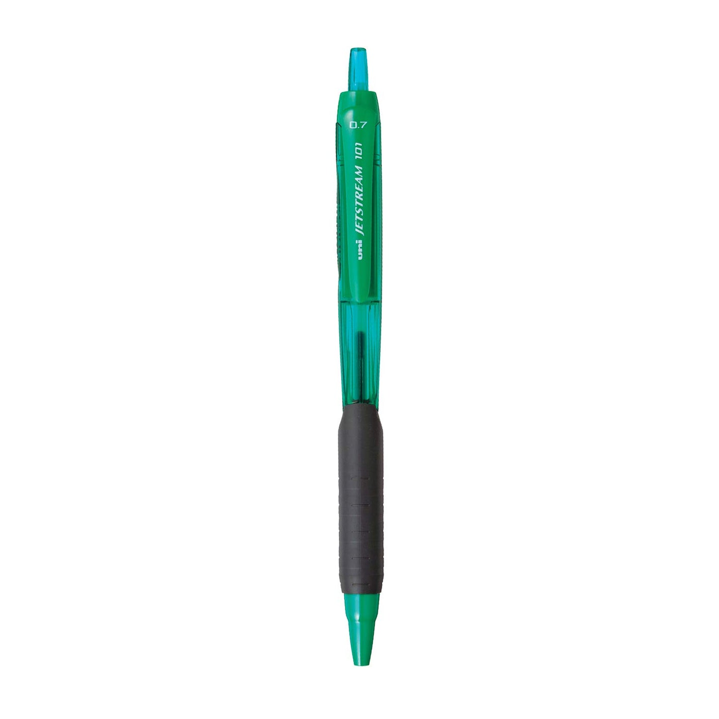 uni  Ball SXN 101 C Jetstream Roller Ball Pen (0.7mm, Green Body, Blue Ink, Pack of 12)