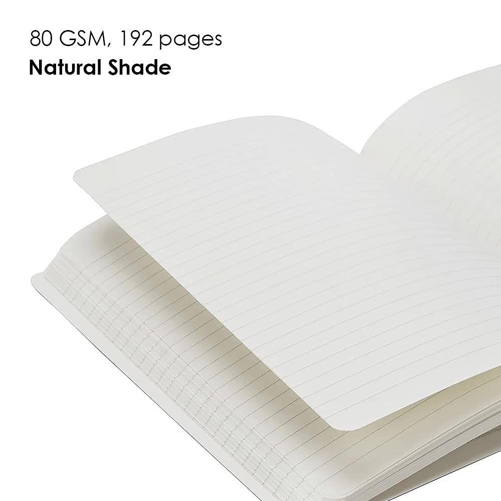 Mypaperclip Executive Series Notebook, Medium (127 X 210Mm, 5 X 8.25 In.) Ruled, Esx192M-R Orange