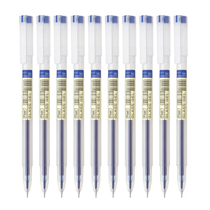 Flair Glass Gel Pen Wallet Pack - 0.6mm - Blue Ink