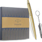 Parker Fn Jotter Gold Ball Pen With S.Kinfe Free