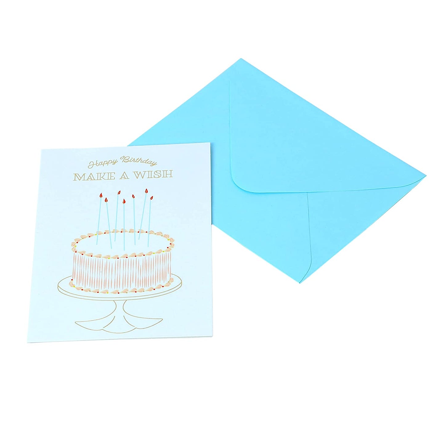 PaperPep Happy Birthday Mini Blank Cards With Envelopes 10 Different Blank Greeting Cards Colored Envelopes. Box of 10 Unique Designs 60 Assorted Cards