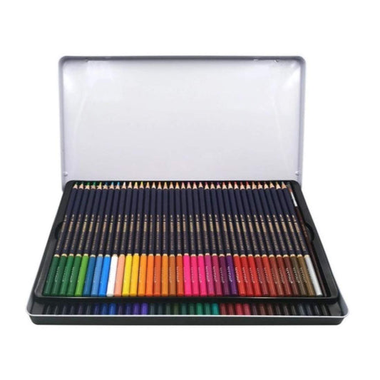 Ondesk Artics Artists' Fine Art Watercolour Pencil Set Tin Box of 72 Assorted Shades | Perfect For Artists', Professionals & Students| Ideal For Sketching, Painting, Drawing, Shading & Illustrations