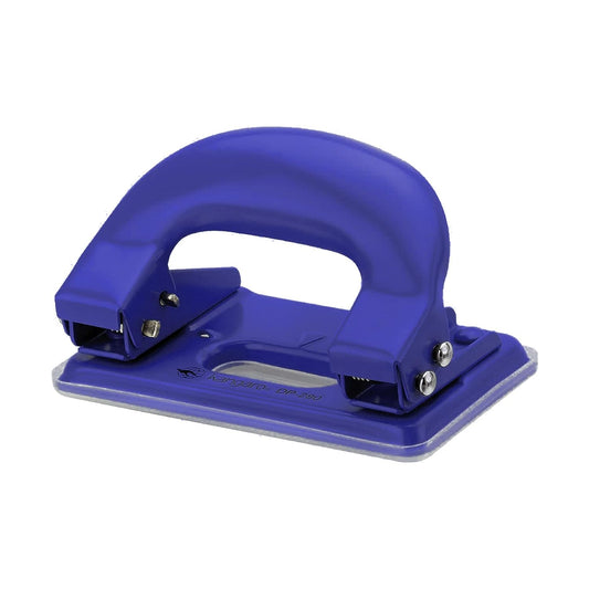 Kangaro Desk Essentials DP-280 2 Hole Metal Classic Mini Paper Punch - Color May Vary