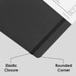 Mypaperclip Executive Series Notebook, Medium (127 X 210Mm, 5 X 8.25 In.) Plain, Esx192M-P Black