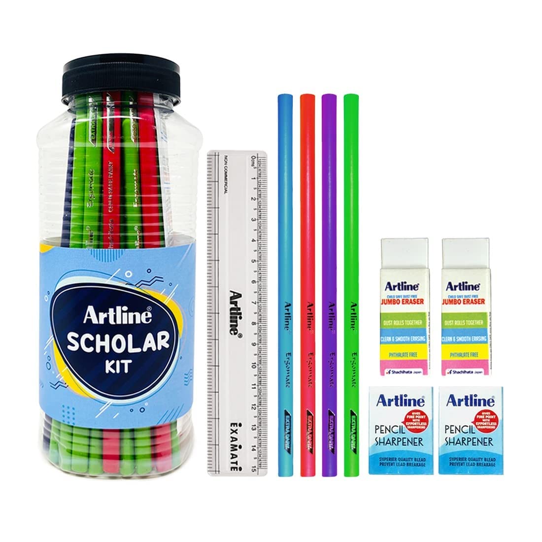 Artline Scholar Kit Jar Pack