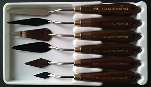 Daler-Rowney Painting Knife Set (6Pcs- Assorted)