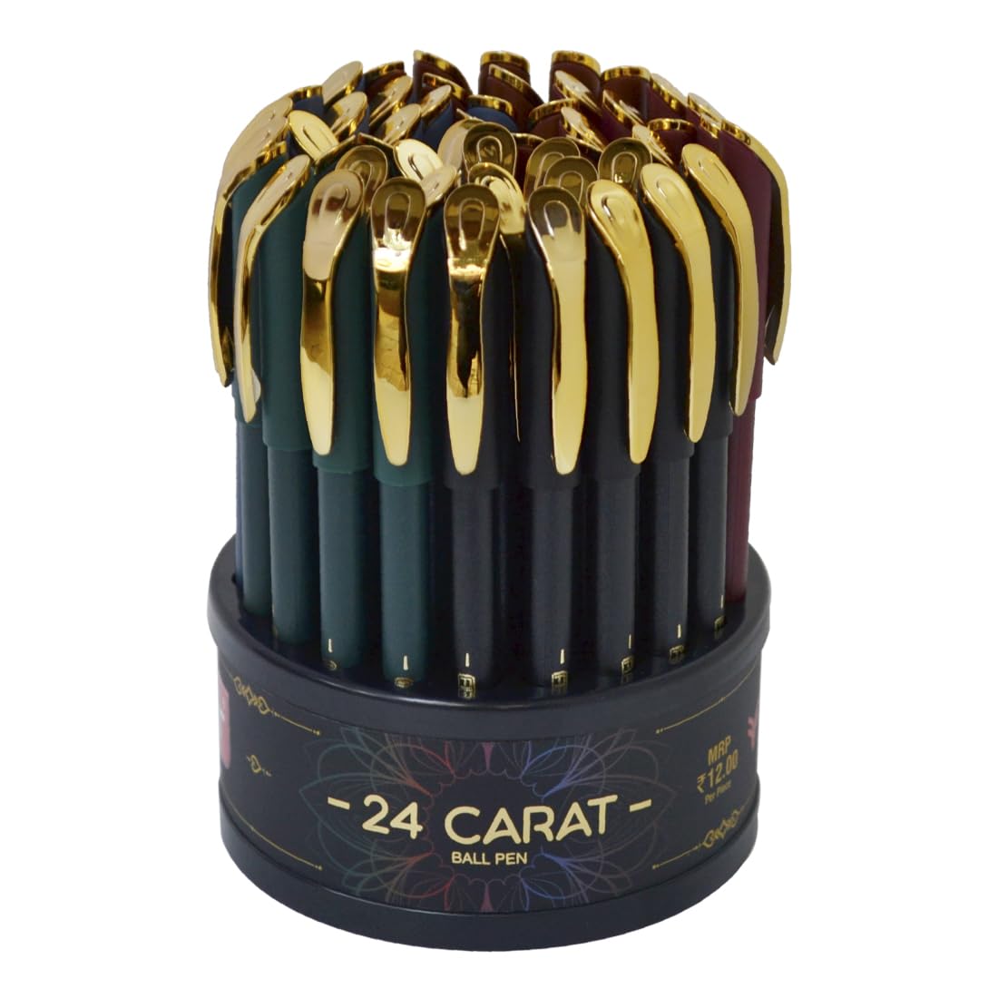 Flair 24 Carat Ball Pen Wallet Pack
