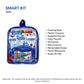 DOMS Gifting Range for Kids Pencil Smart Kit with Transparent Zipper Bag- Multicolour (DM7160)
