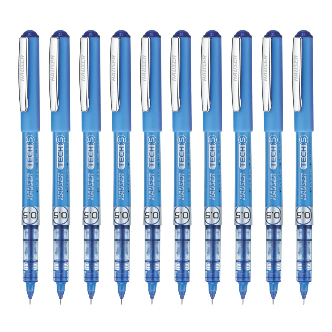 Hauser Tech 5 Gel Pen - Blue Ink