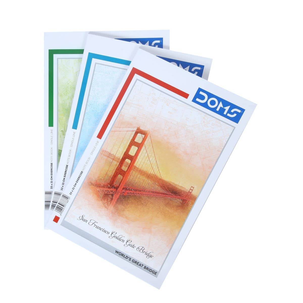 Doms Bridges Series Notebook - Single Line