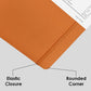 Mypaperclip Executive Series Notebook, Medium (127 X 210Mm, 5 X 8.25 In.) Plain, Esx192M-P Orange