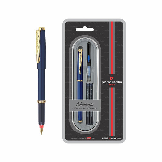 Pierre Cardin Momento Exclusive Fountain Pen  - Blue, Pack of 1
