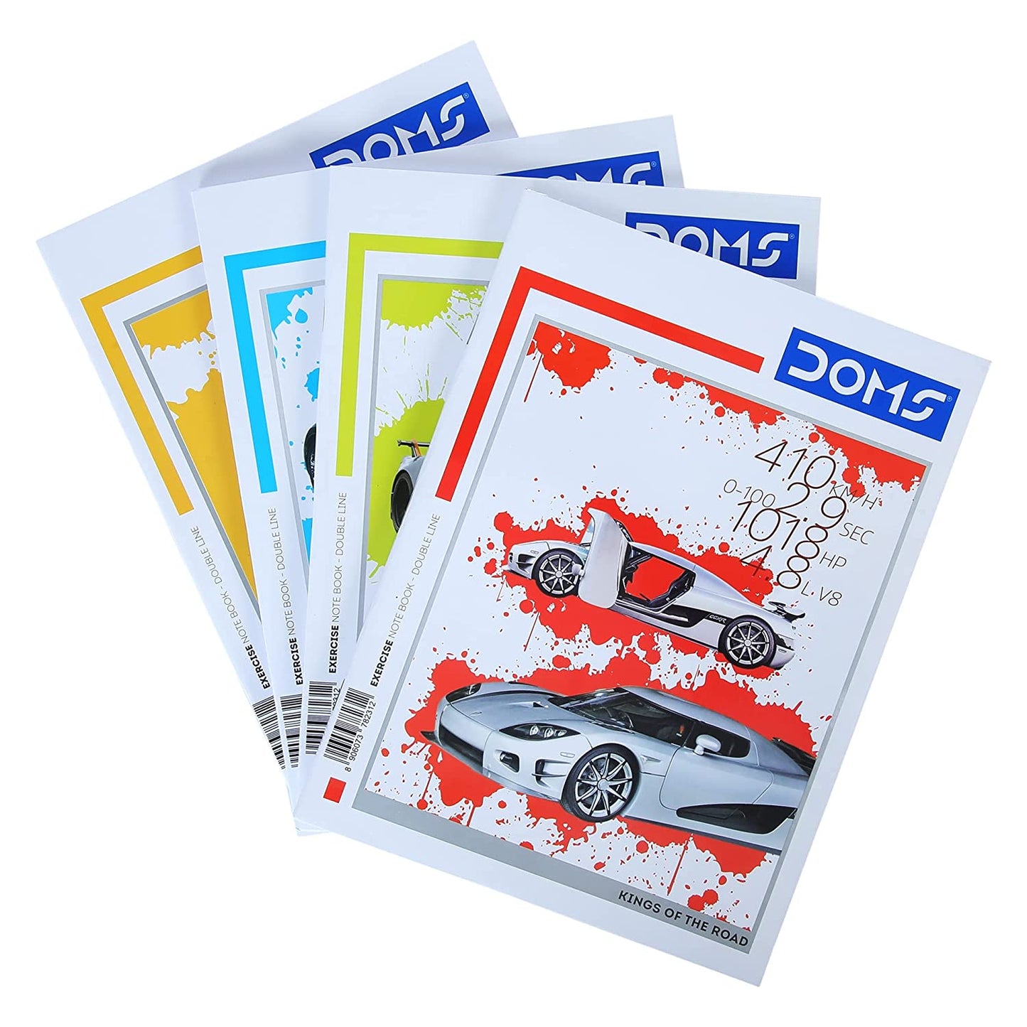 Doms Kings Of The Road Series Notebook - Double Line