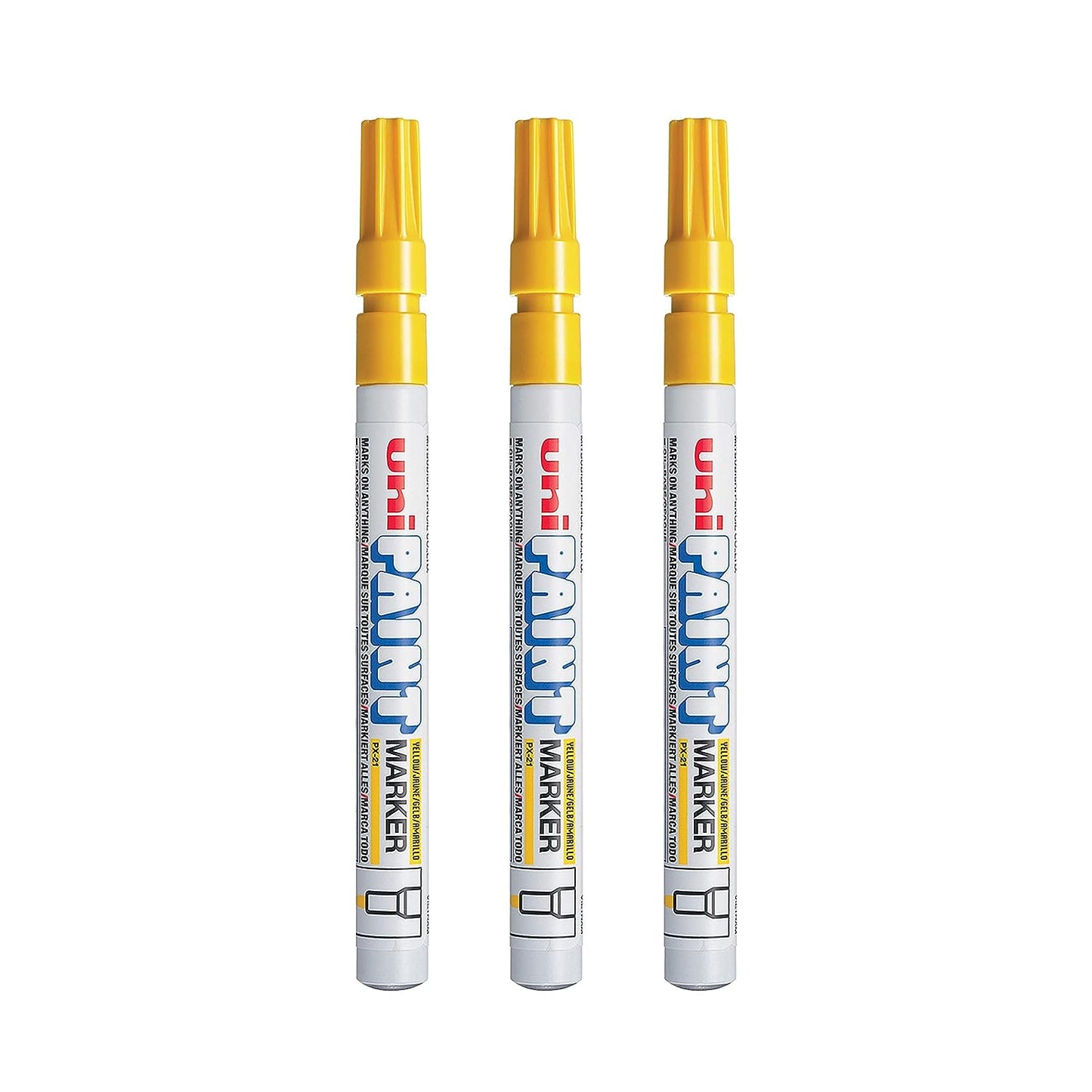 Uniball Px21 Paint Markers - Yellow