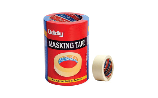 Oddy 36mm Super Strong Self Adhesive Masking Tape-30 Mtrs. (Set of 2)