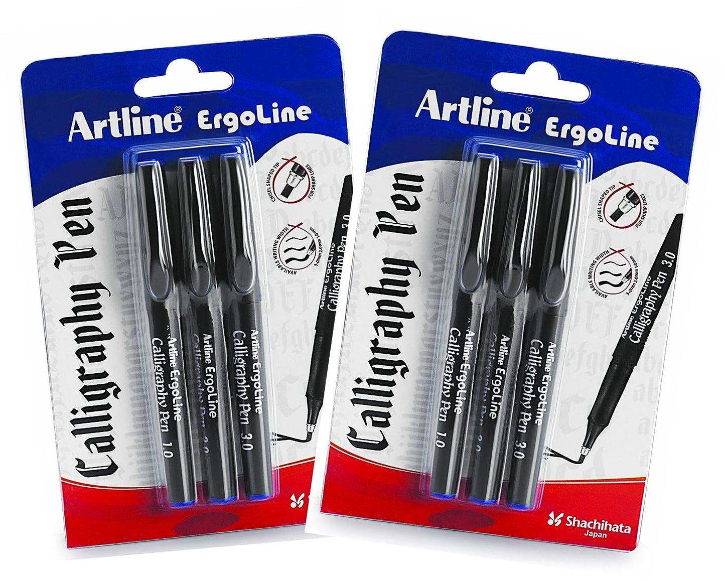 Artline Ergoline Water Based Calligraphy Pen Set
