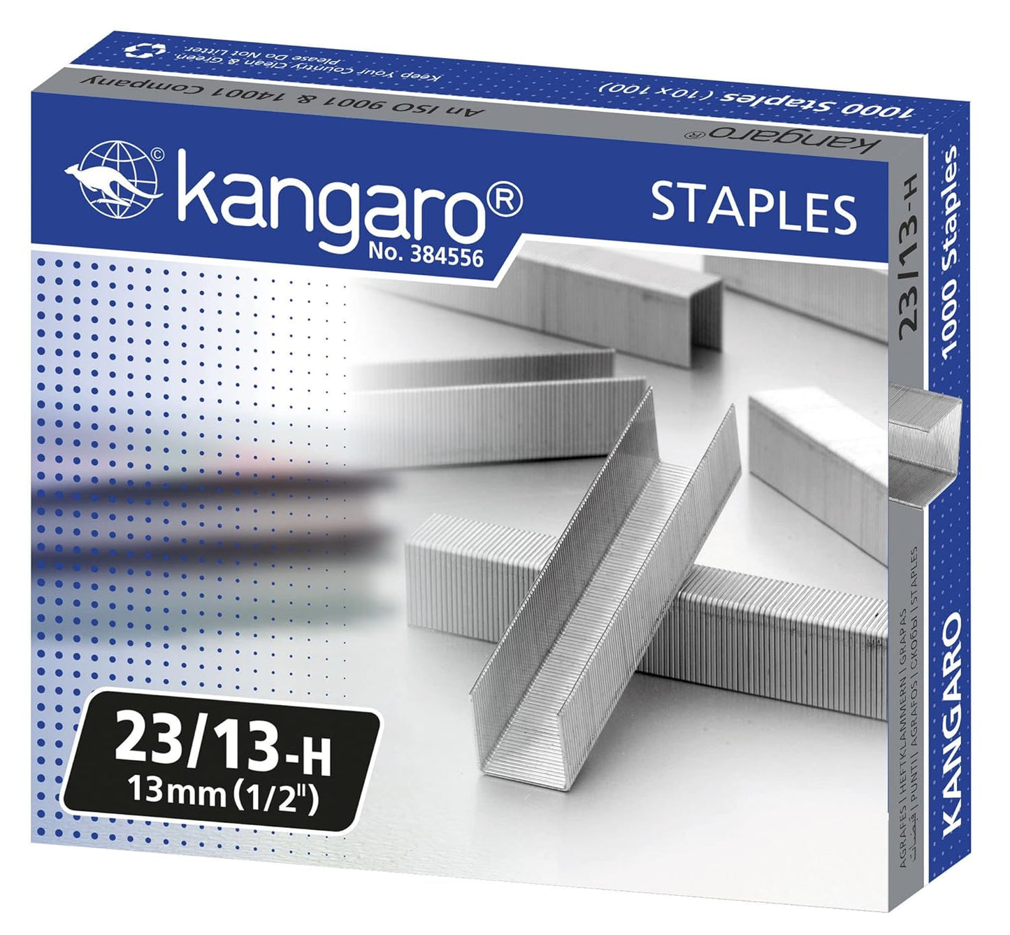 Kangaro Staples In Strips 23/13-H - Color May Vary
