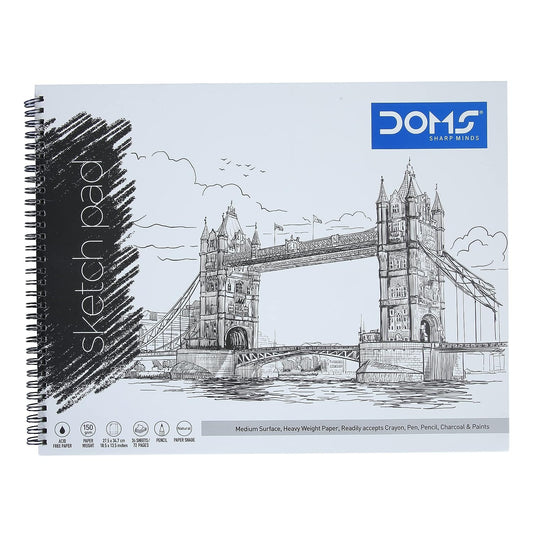 DOMS Sketch Pad Wiro - 150 GSM Paper 36 Sheets