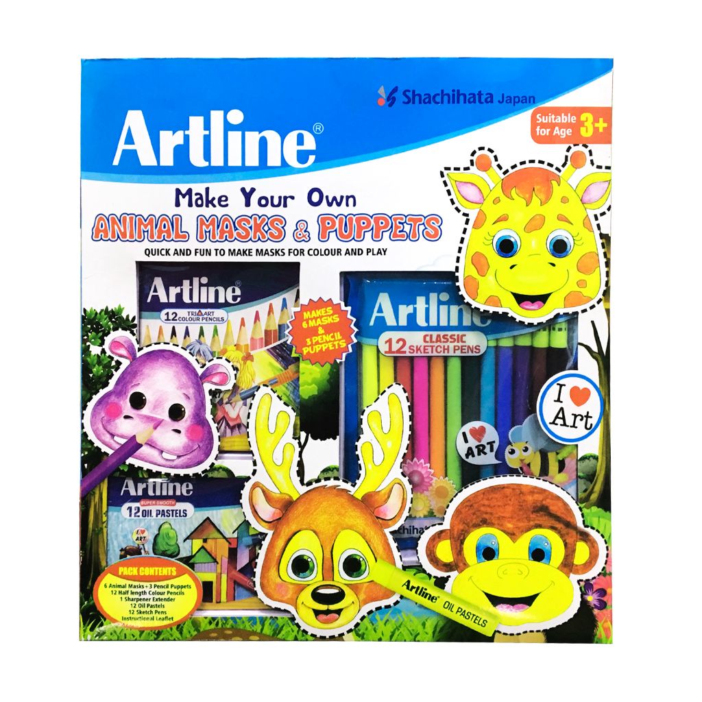 Artline Masks And Puppets Kit