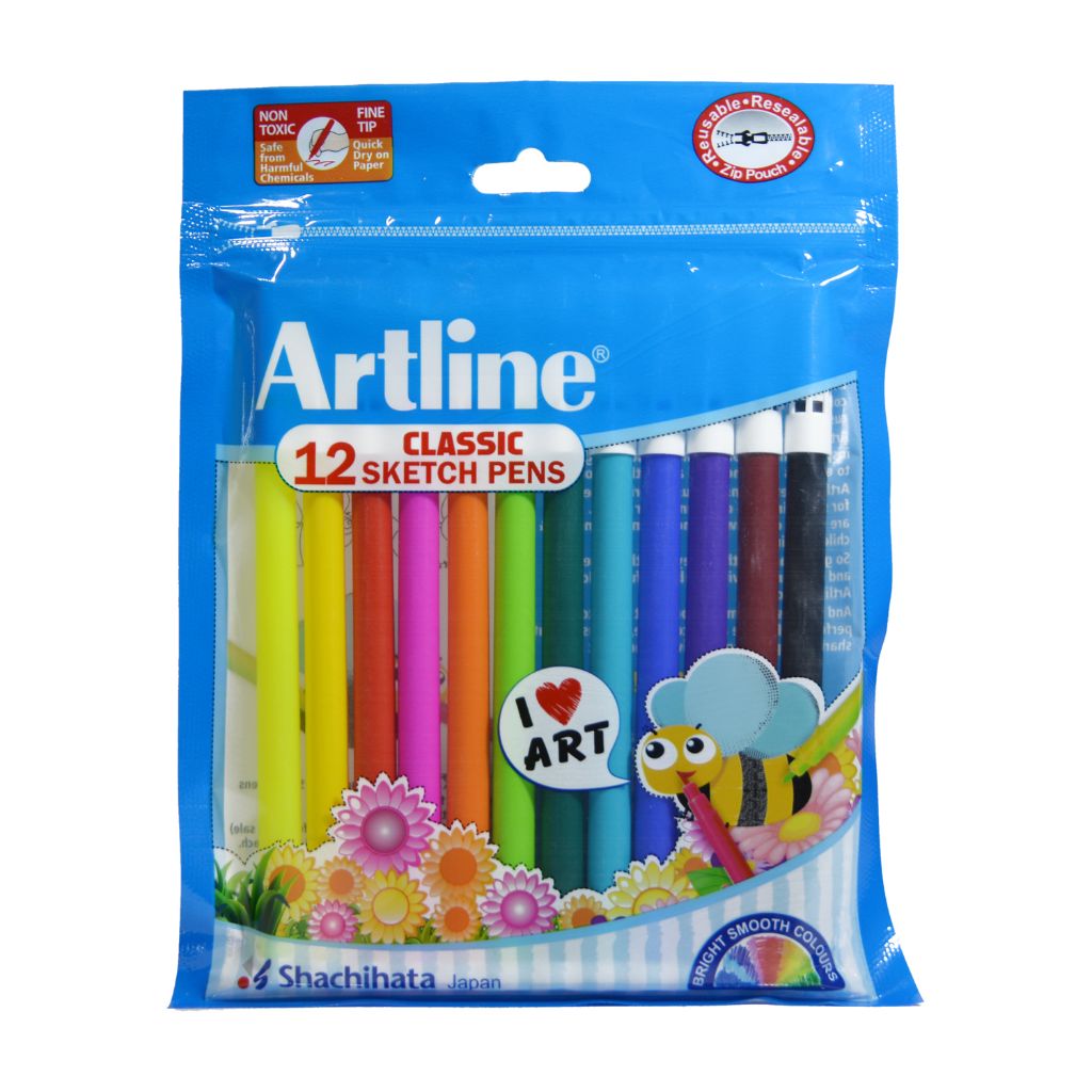 Artline Sketch Pen Set