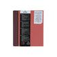 Canson Inspiration 96 Gsm Light Grain A5 Hardbound Books (Pack Of 2- Winelees & Red Earth- 30 Sheets)