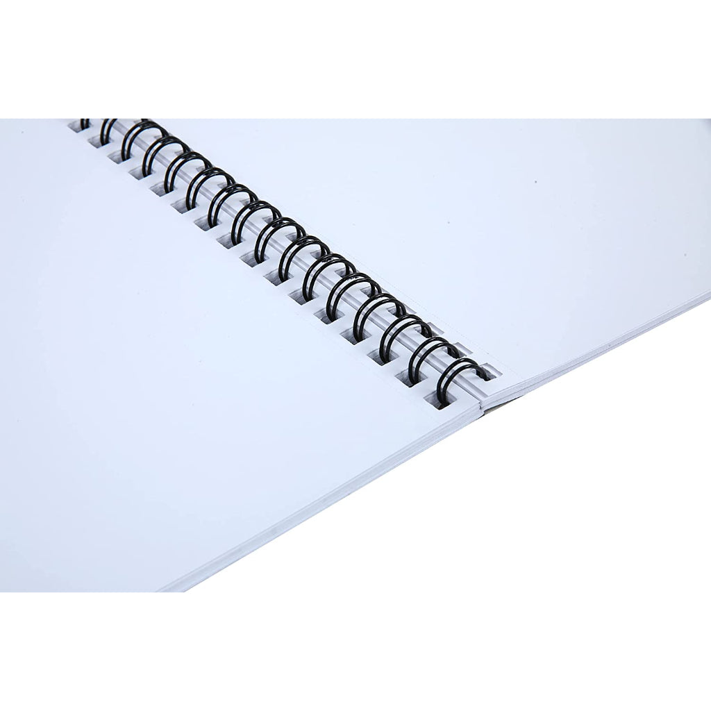 Canson Xl Bristol 180 Gsm Spiral Short Side A4 Pad (8.3X11.7 In- 50 Sheets)