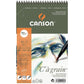 Canson C  Grain Drawing 180 Gsm Fine Grain 14.8 X 22.7 Cm Paper Spiral Pad(Natural White- 30 Sheets)