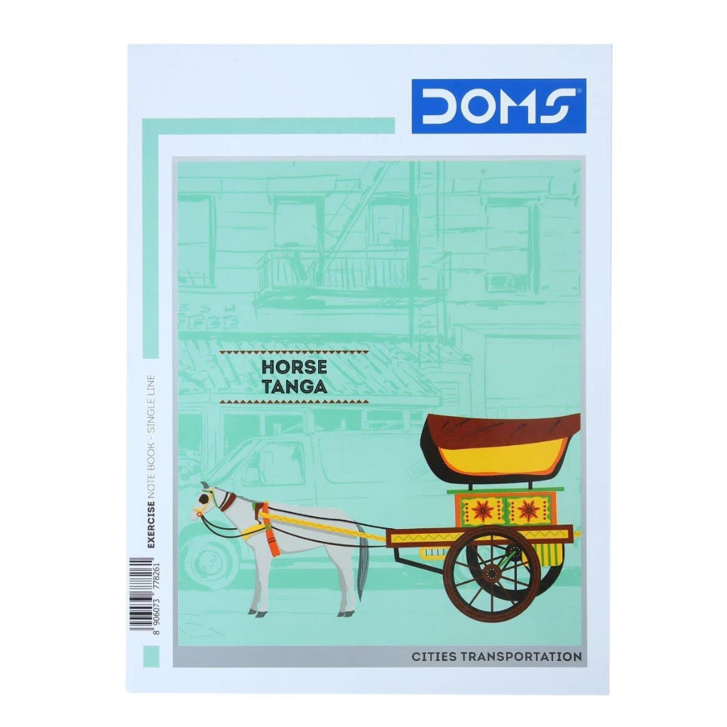 Doms Cities Transportation Design Notebook - Single Line