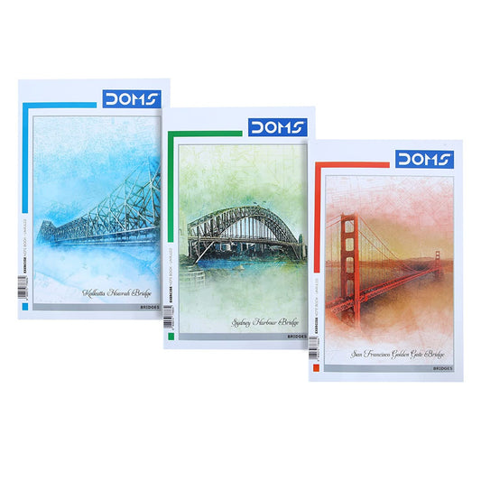 Doms  Bridges Series Notebook - Unruled