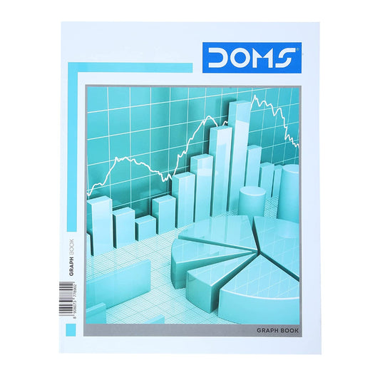 Doms Graph Book - Graphical Square- One Side Ruled