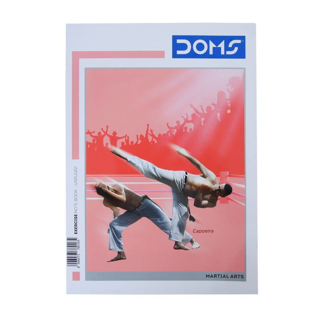 Doms  Martial Arts Series Notebook - A4 - Unruled